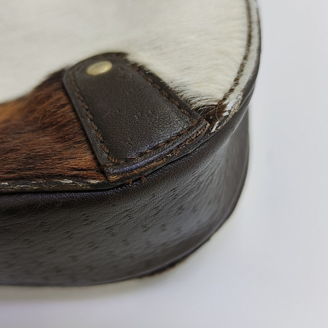 Horsehair Shoulder Bag Multicolor