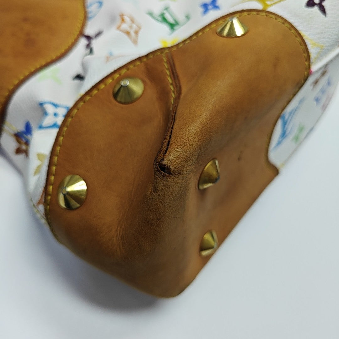 LV × TM JUDY MM Monogram Coated Canvas White