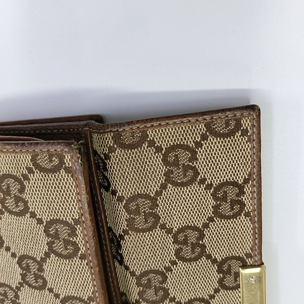 Monogram Canvas Wallet Beige