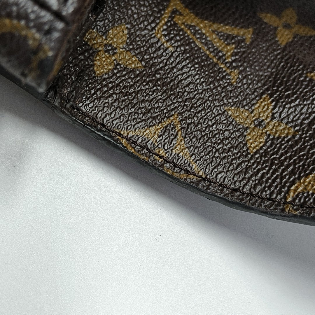 MÉTIS MM Monogram Coated Canvas Brown