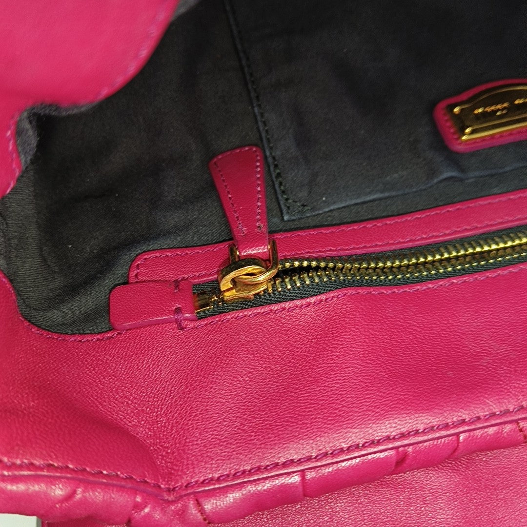 Quilted Lambskin Red