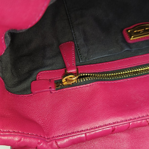 Quilted Lambskin Red