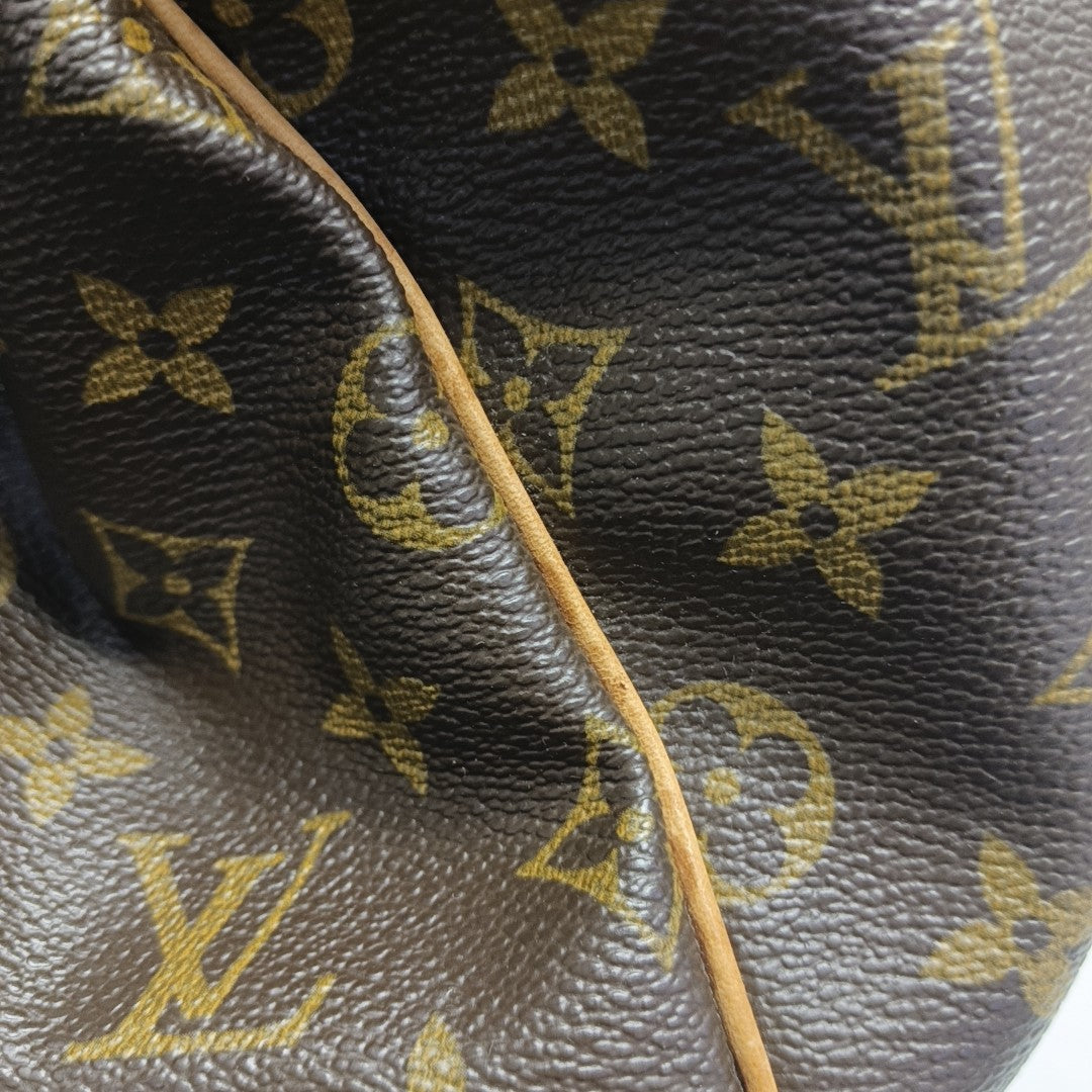 SAC SOUPLE 55 Monogram Coated Canvas Brown
