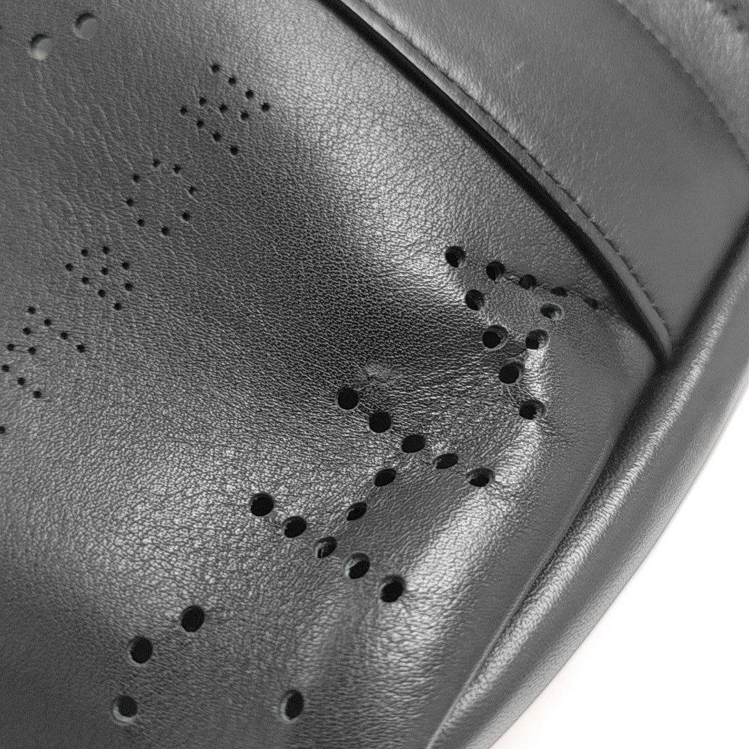 Lambskin Bucket Bag Black