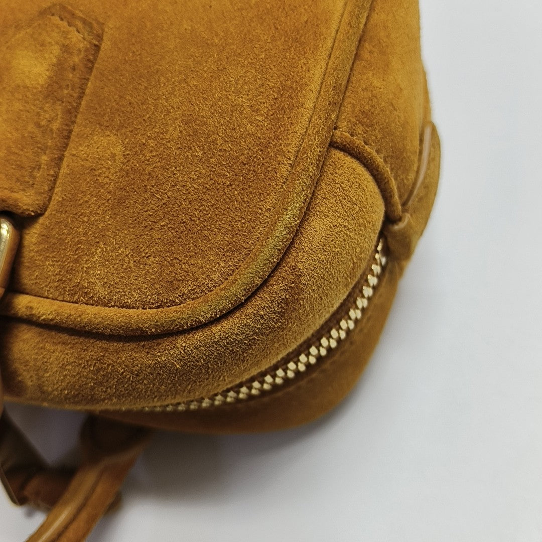 Arcadie Small Suede Yellow