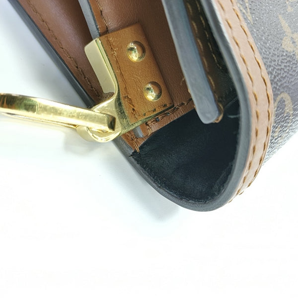 DAUPHINE Mini Monogram Coated Canvas Brown