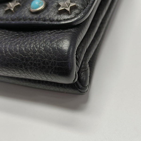 Calfskin Shoulder Bag Black