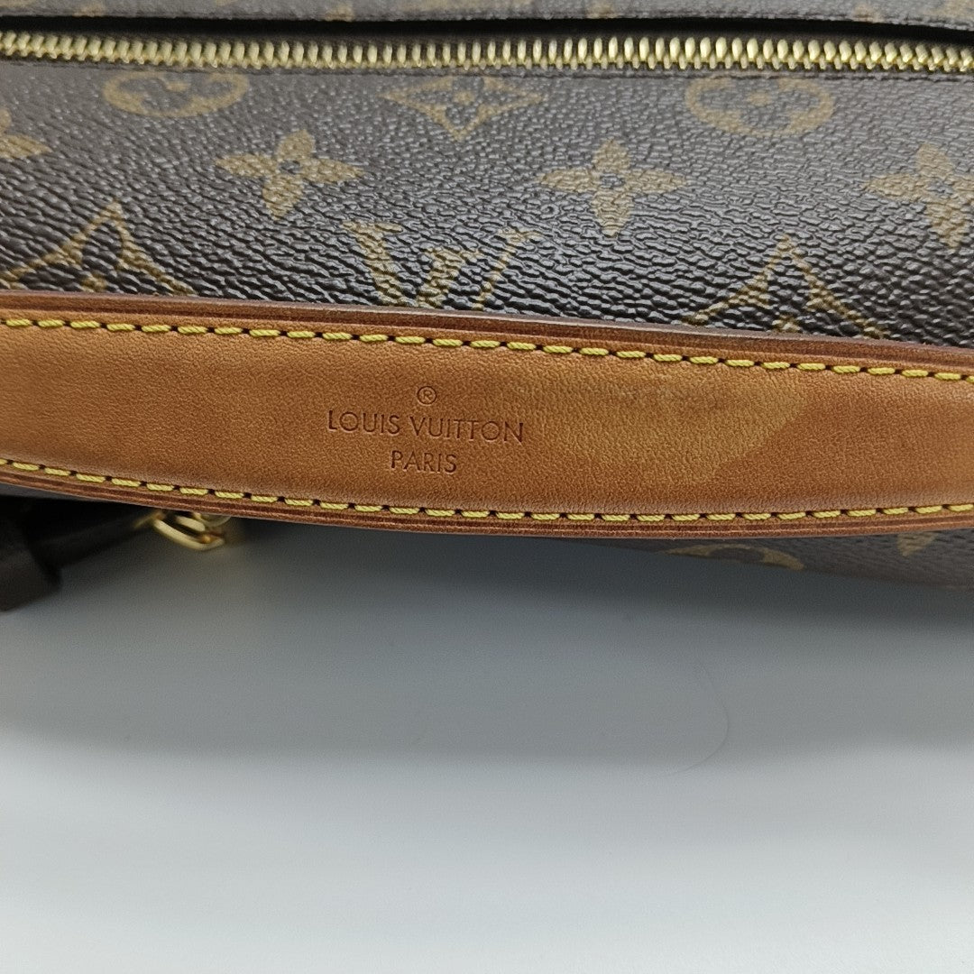 MÉTIS MM Monogram Coated Canvas Brown