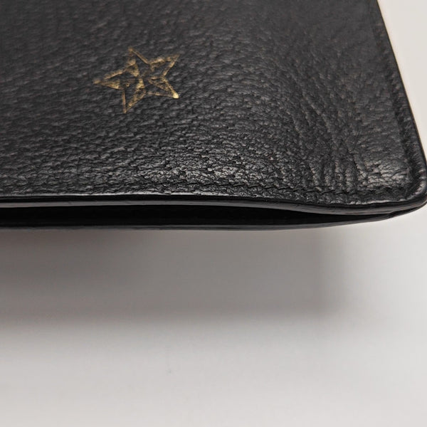 Bee Web Calfskin Black