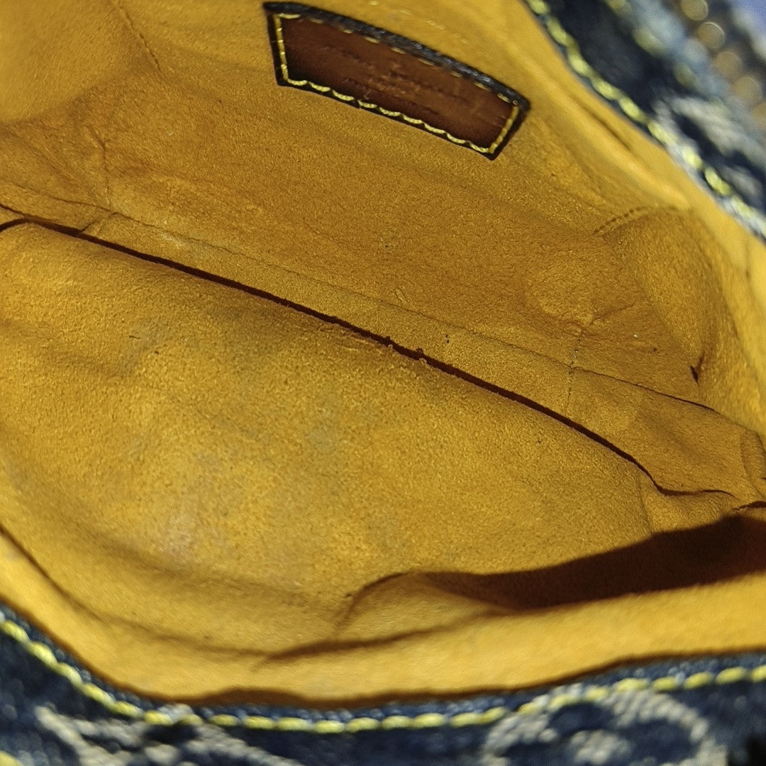 RAYE Monogram Denim Blue