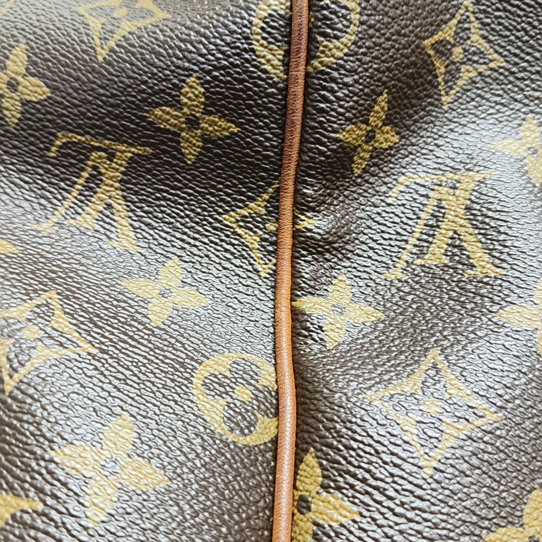 TOTALLY MM Monogram Coated Canvas Brown