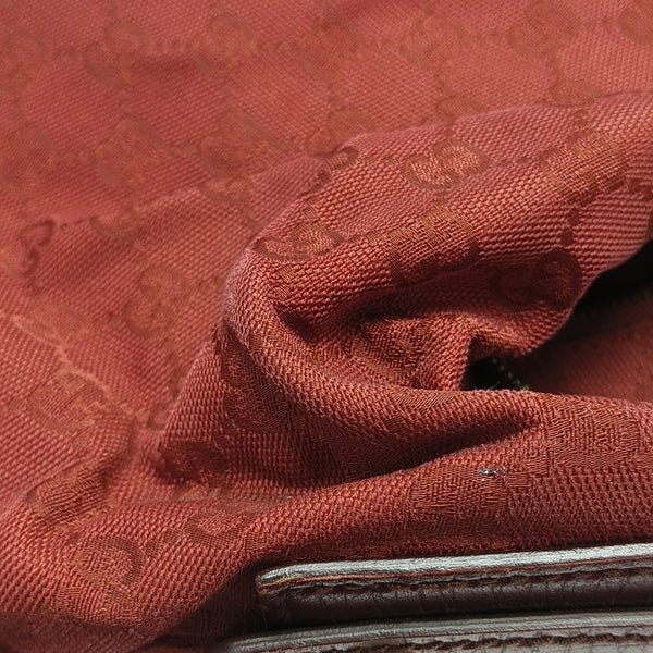 Monogram Canvas Top Handle Bag Red