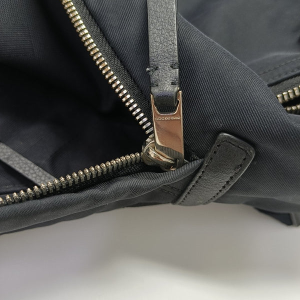 Nylon Backpack Black