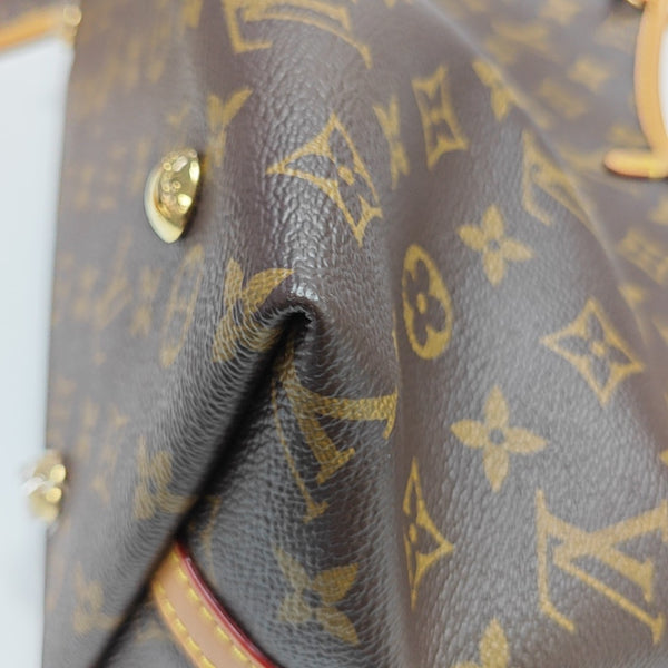 CARRYALL PM Monogram Coated Canvas Brown