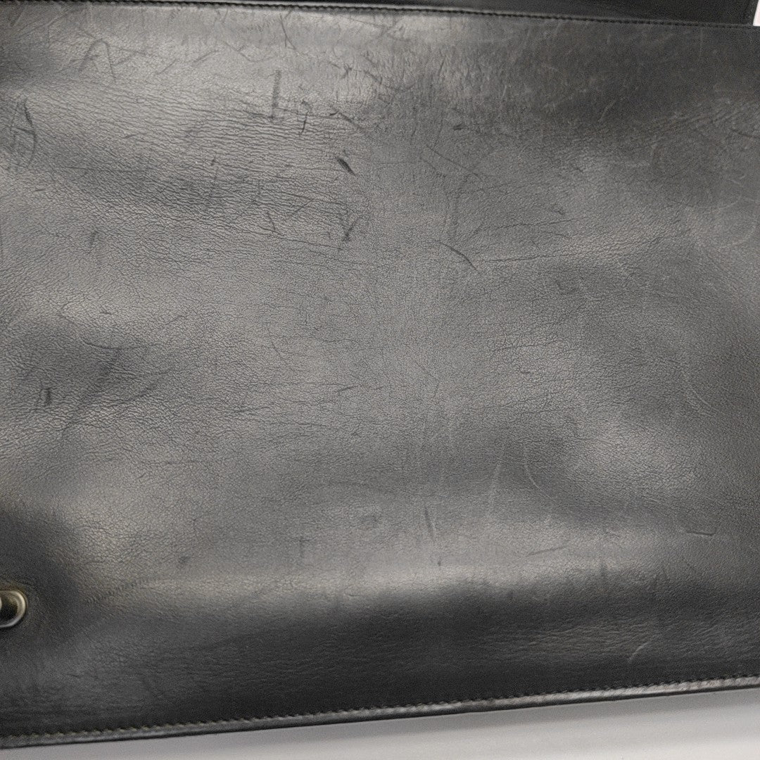 Calfskin Tote Bag Black