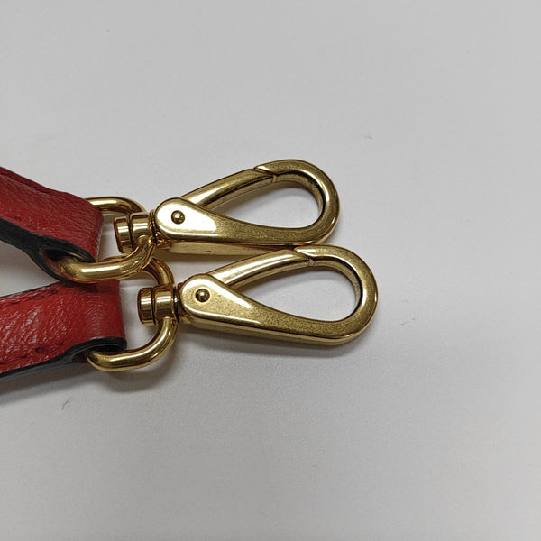 Calfskin Shoulder Bag Red