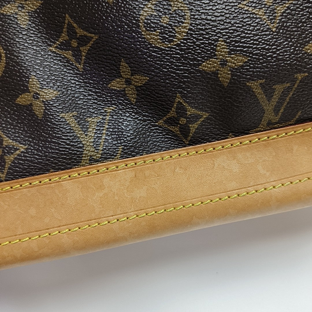 NOÉ GM Monogram Coated Canvas Brown