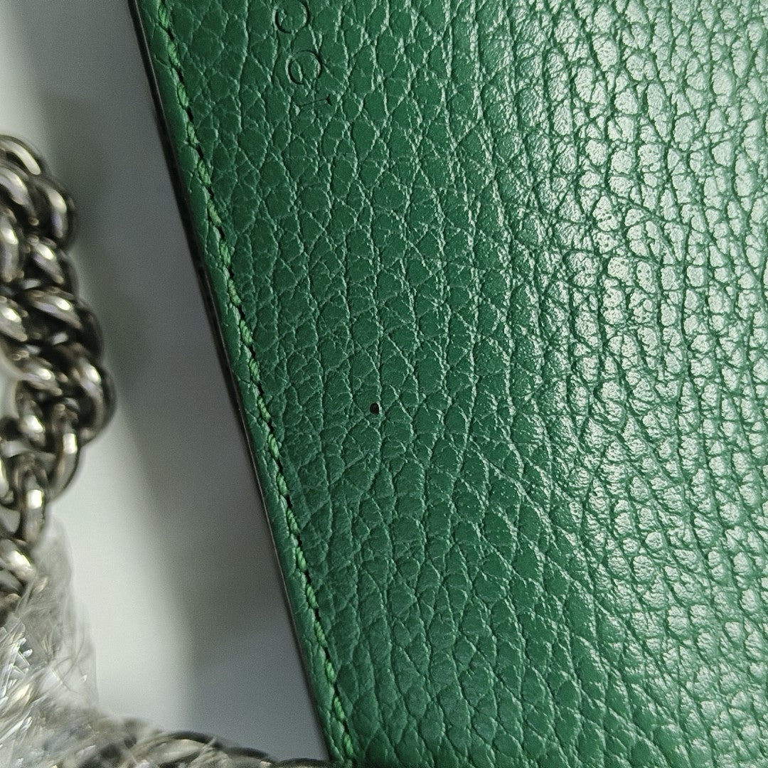 Dionysus Small Calfskin Green