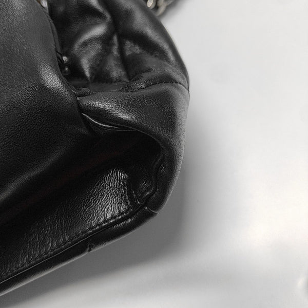 CHANEL 19 Small Quilted Lambskin Black