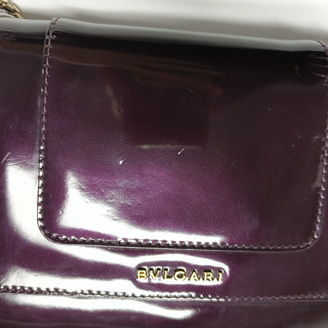 SERPENTI FOREVER Small Calfskin Purple