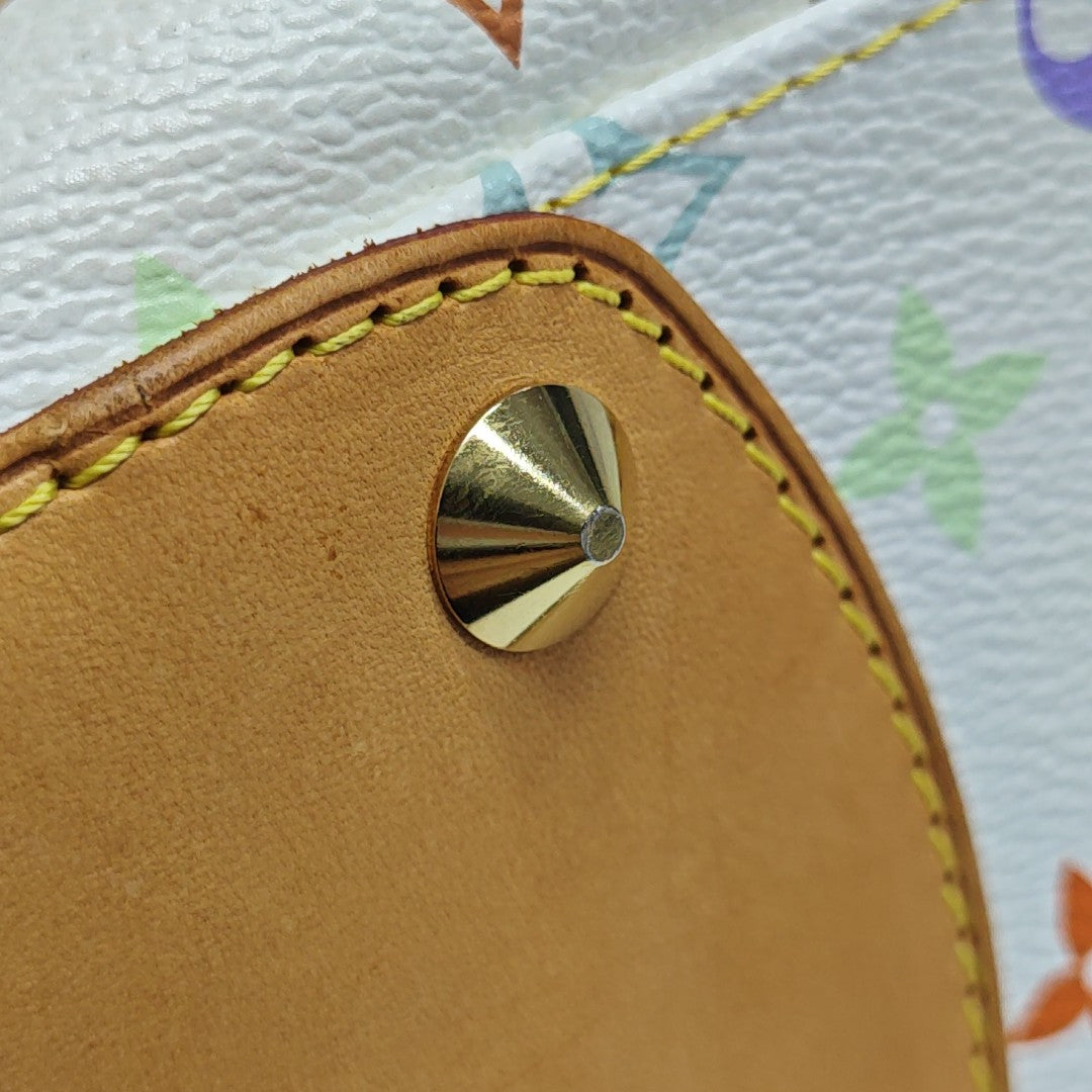 LV × TM JUDY PM Monogram Coated Canvas White