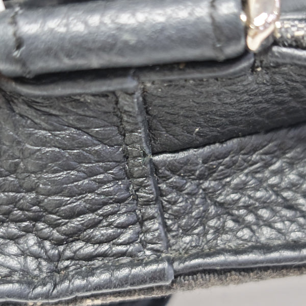 Saddle Medium Canvas Gray