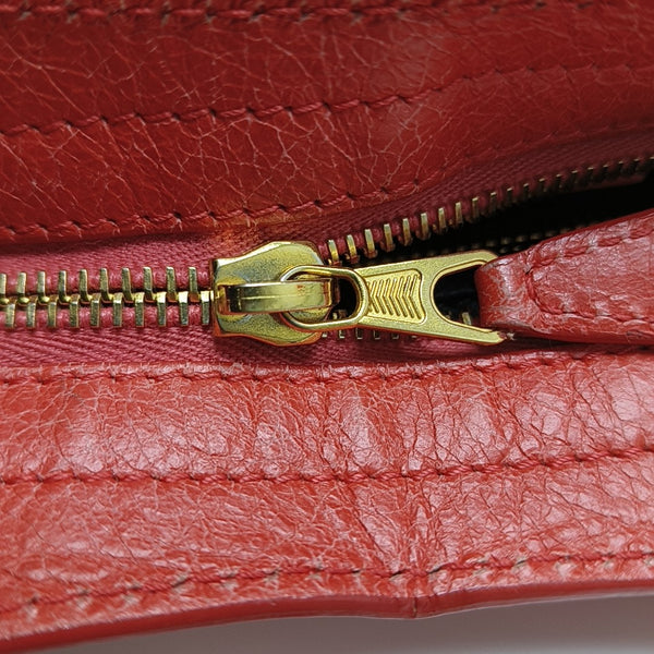 Classic City Medium Lambskin Orange
