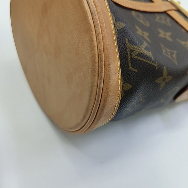 DUFFLE Monogram Coated Canvas Brown
