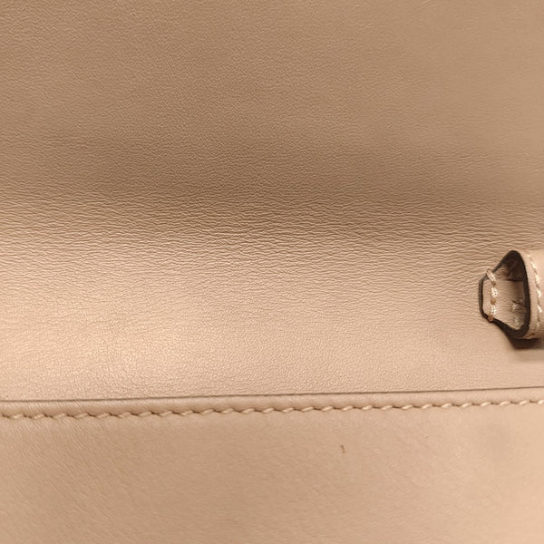 Interlocking G Small Calfskin Brown
