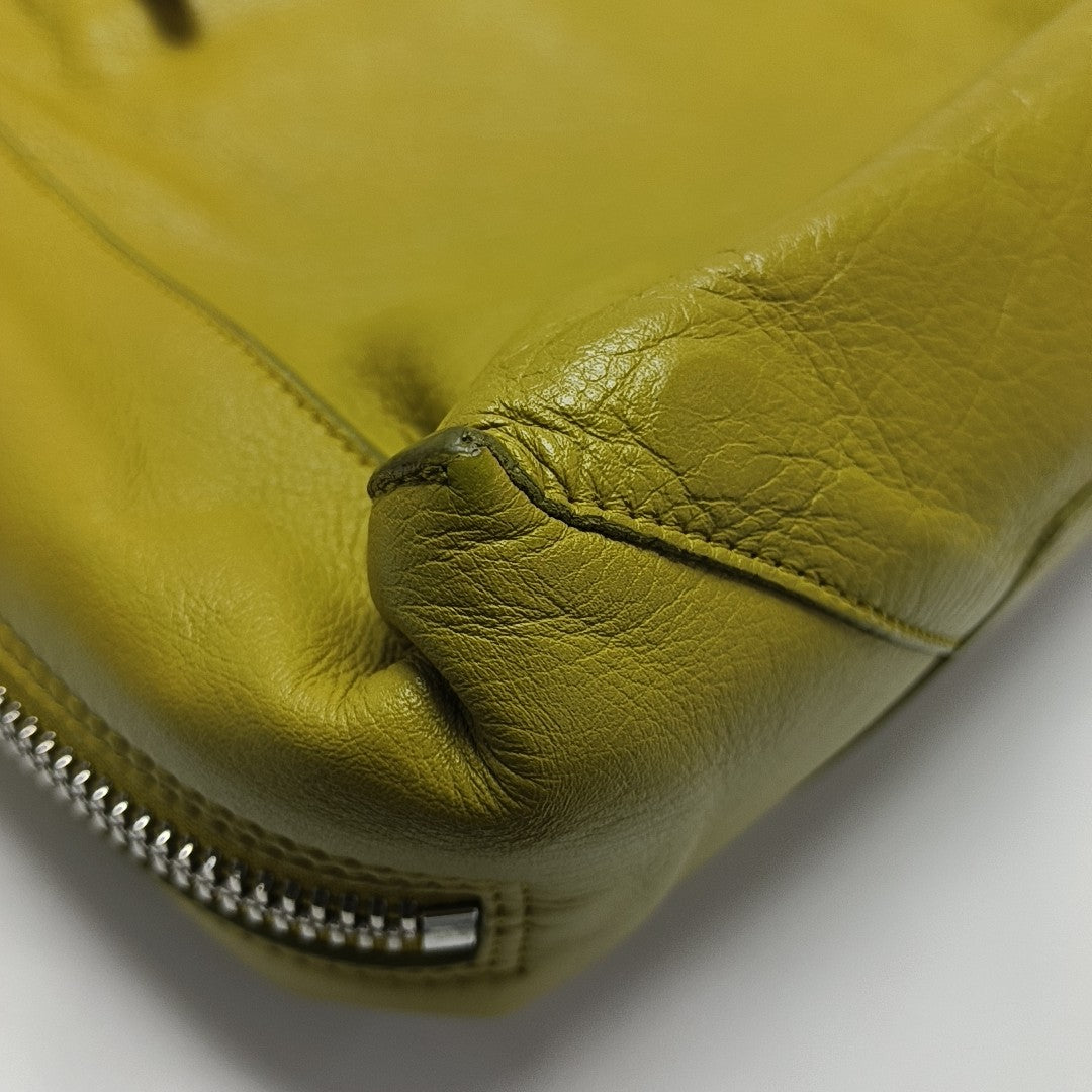 Classic City Small Lambskin Green