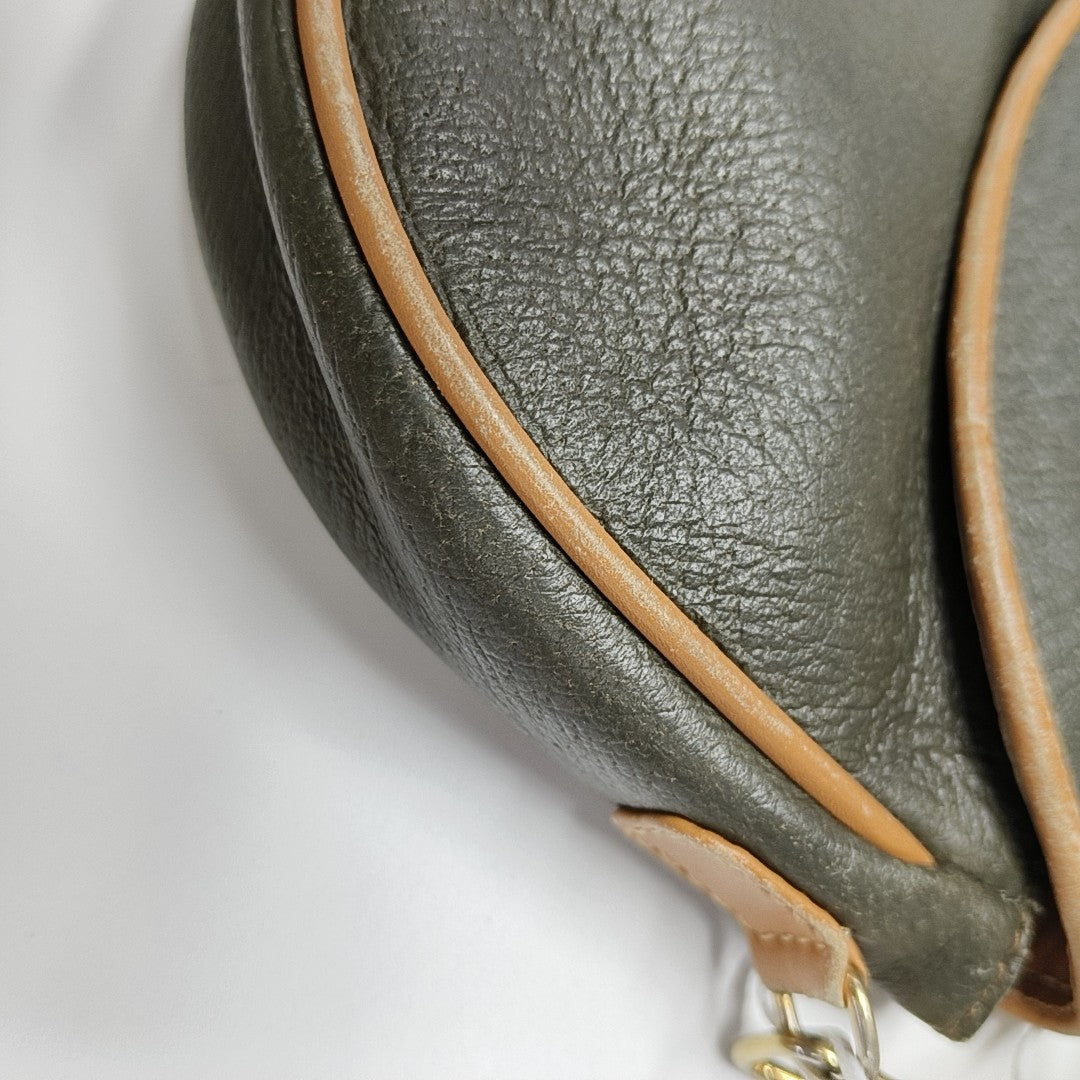 Calfskin Crossbody Bag Brown