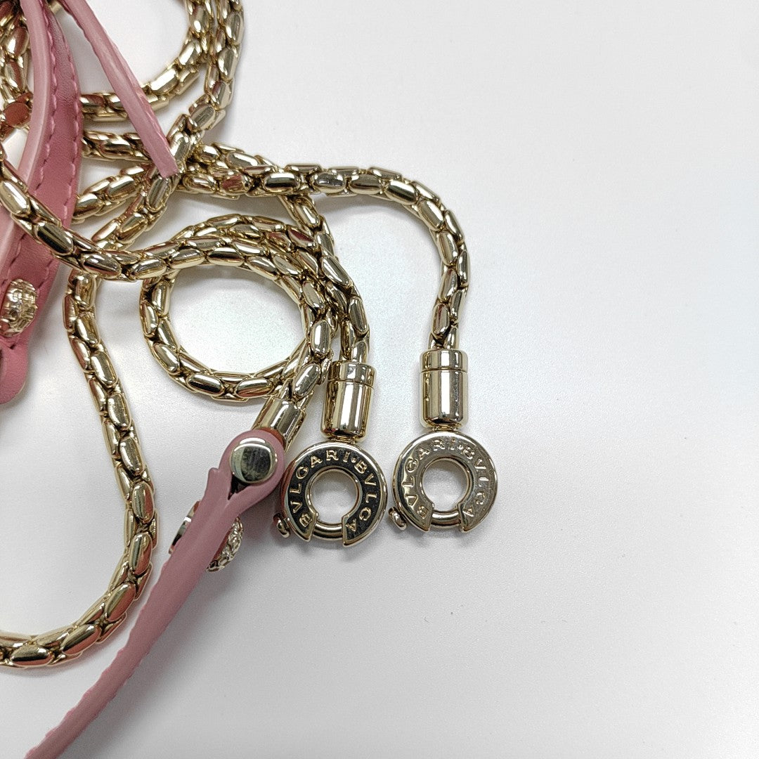 SERPENTI FOREVER Small Stingray Leather Pink