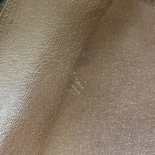 DAME Monogram Coated Canvas Brown