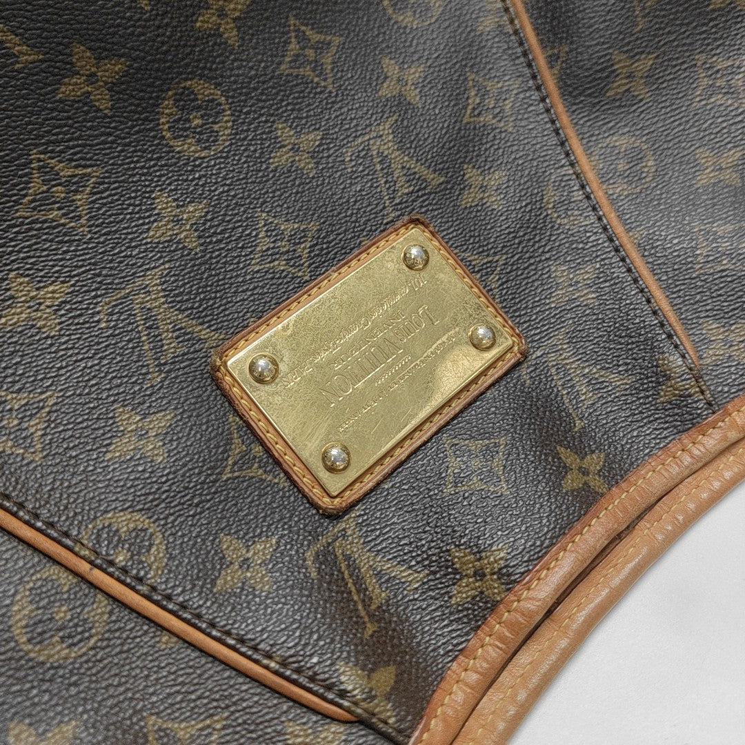 GALLIERA Monogram Coated Canvas Brown
