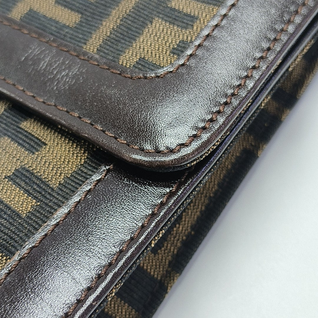 Canvas Shoulder Bag Brown