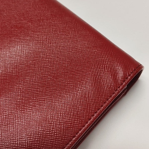 Saffiano Calfskin Crossbody Bag Red