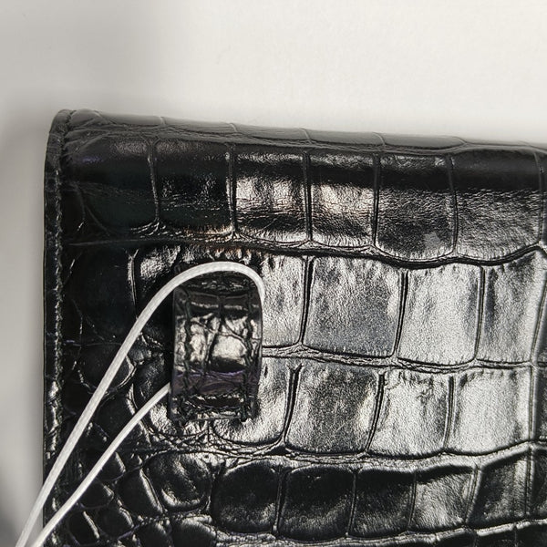Sharp Calfskin Black
