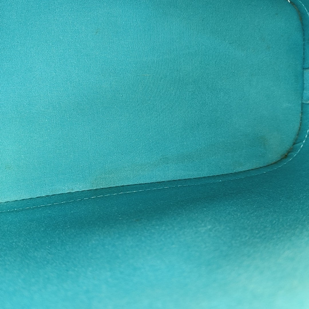 ALMA BB Monogram Patent Leather Green