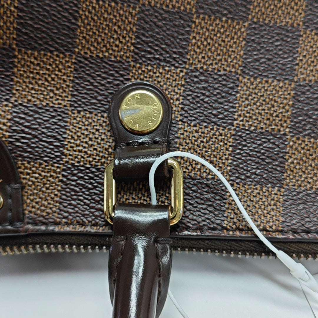 PALERMO PM Damier Ebene Coated Canvas Brown