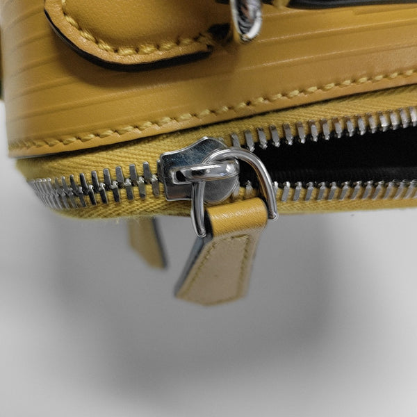 Calfskin Shoulder Bag Mini Yellow