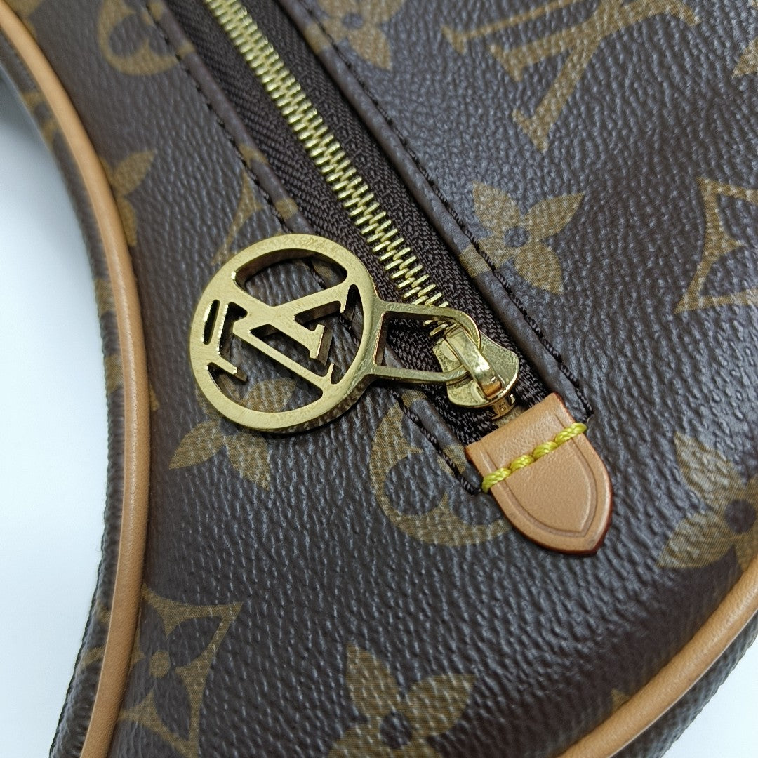 LOOP Monogram Coated Canvas Brown