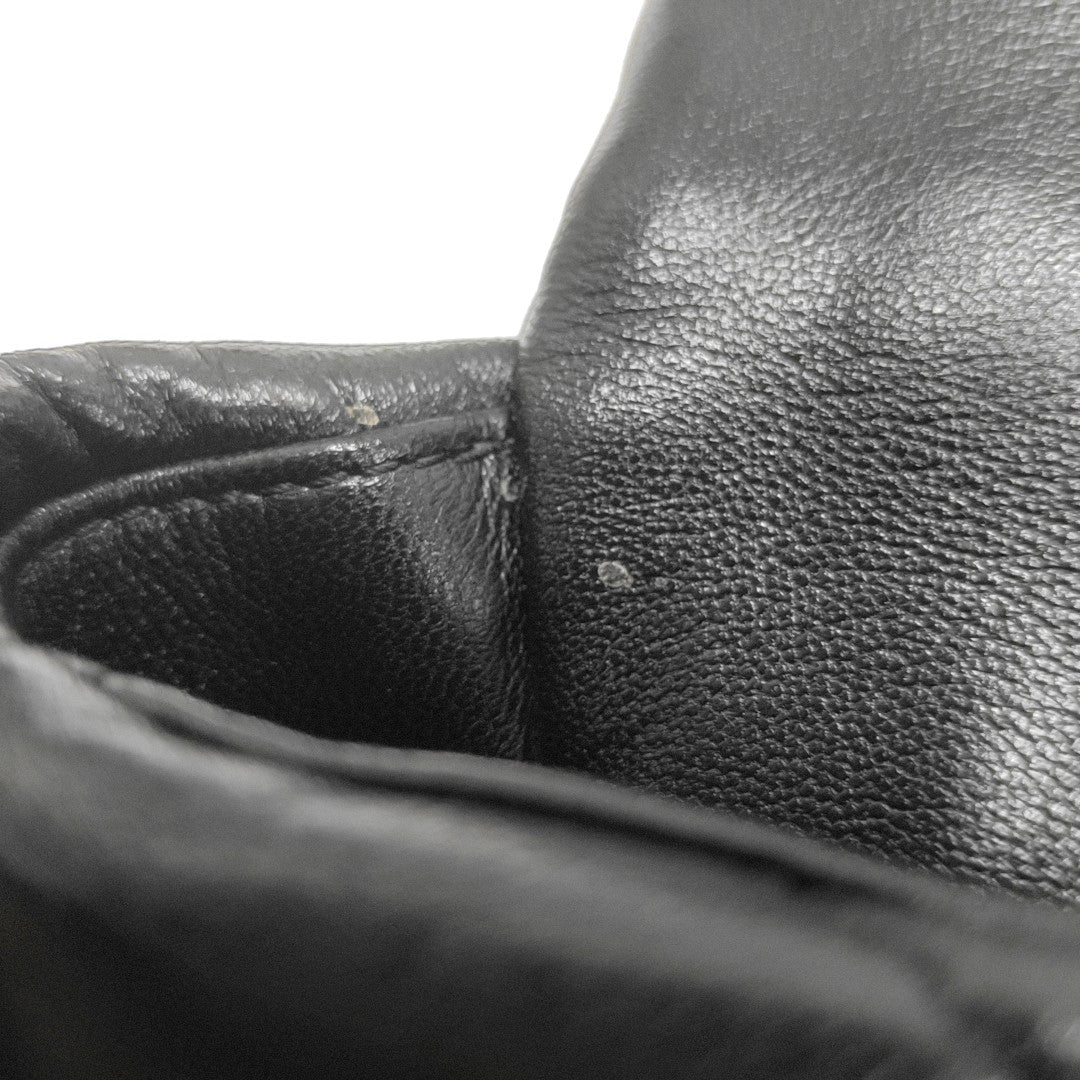 CHANEL 19 Small Quilted Lambskin Black
