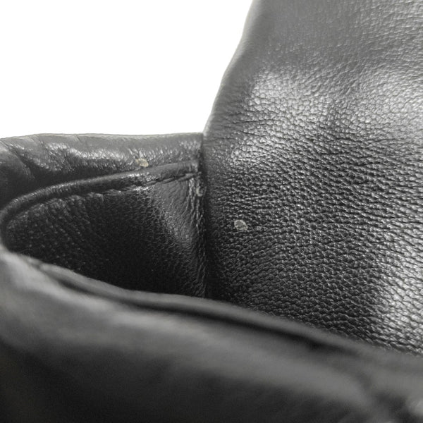 CHANEL 19 Small Quilted Lambskin Black