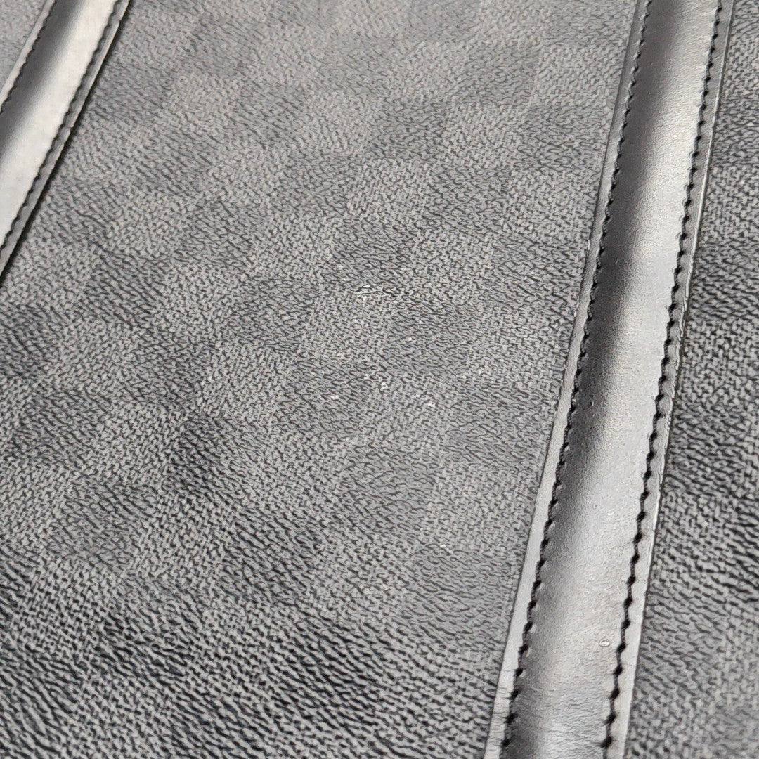 TADAO PM Damier Graphite Coated Canvas Gray