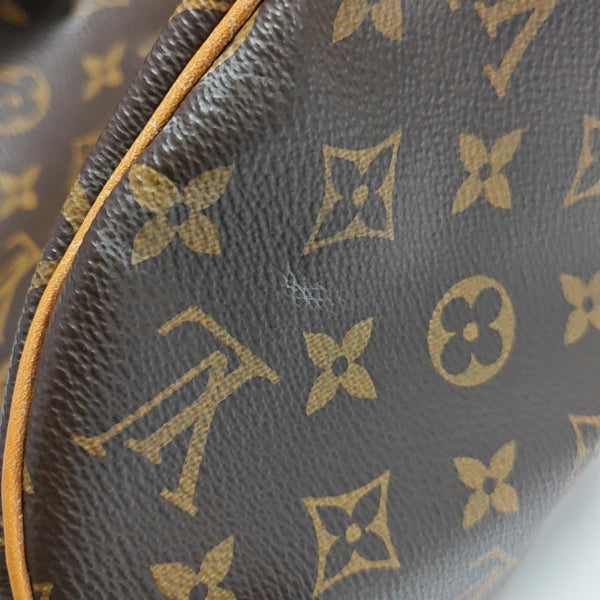 SPEEDY 25 Monogram Coated Canvas Brown