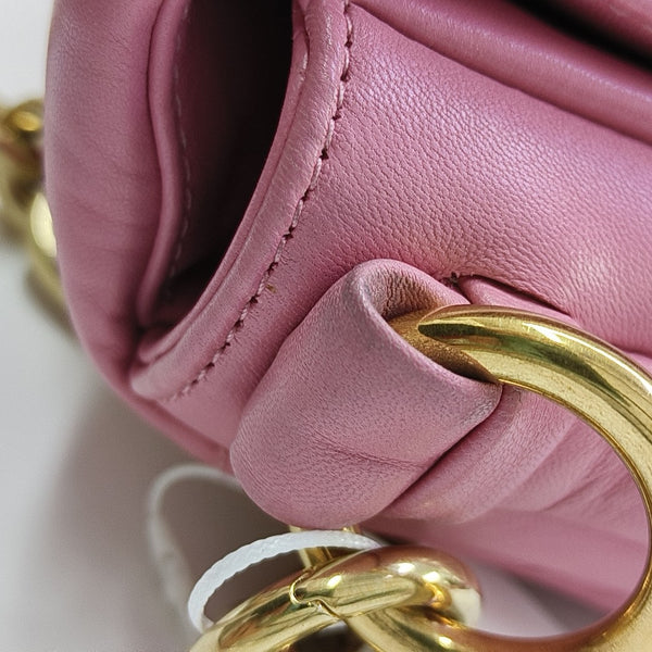 Quilted Lambskin Shoulder Bag Red