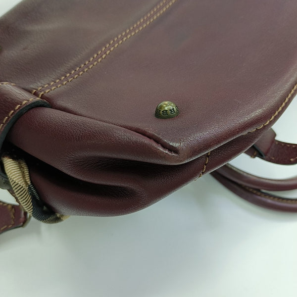 Calfskin Top Handle Bag Red