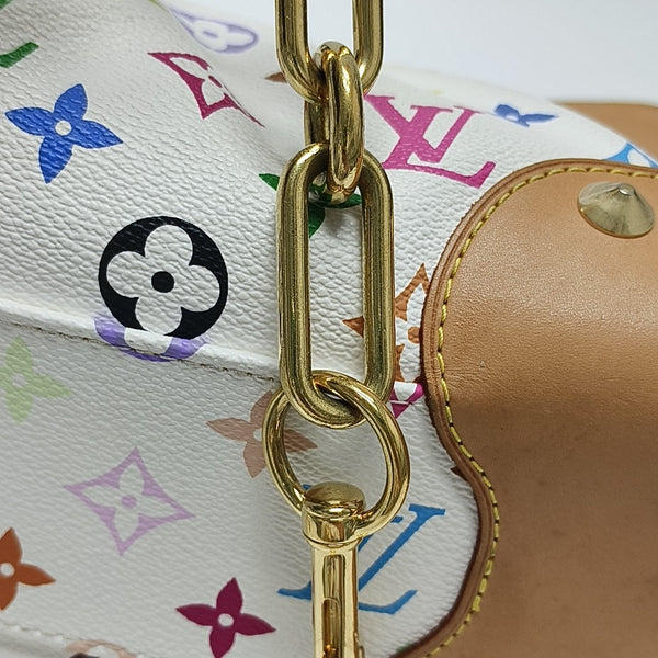 LV × TM JUDY MM Monogram Coated Canvas White