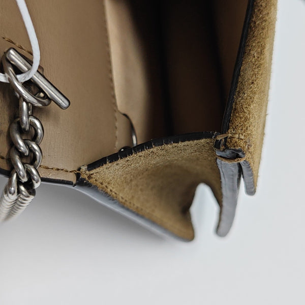 Dionysus Super Mini Monogram Coated Canvas Beige