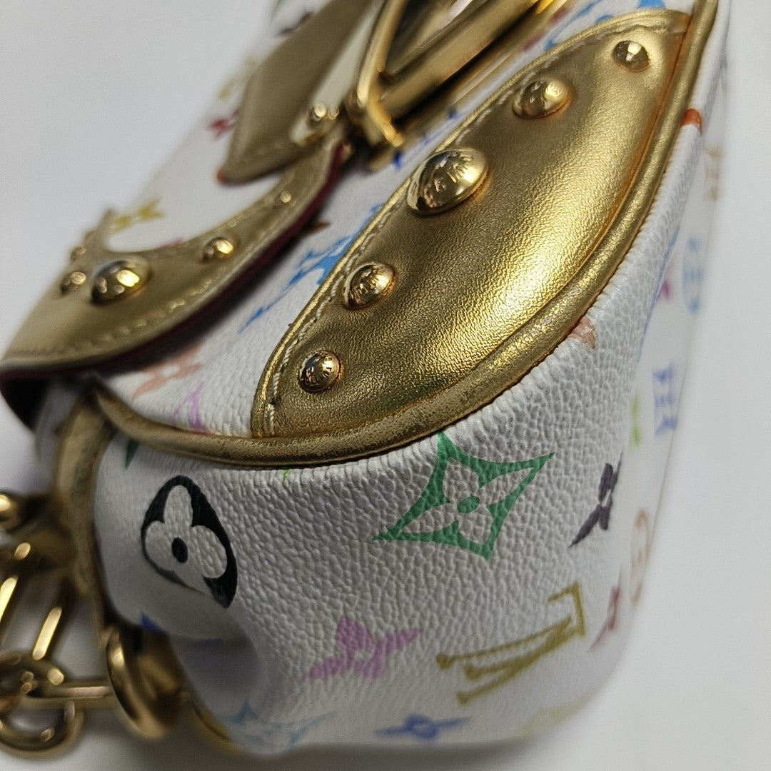 LV × TM MARILYN Monogram Coated Canvas White